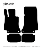 Gray Floor Mats For Mercedes Benz E-Class A238 Convertible (2017-2023) | Limited Edition - AutoWin