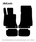 Gray Floor Mats For Mercedes Benz E-Class C238 Coupe (2017-2023) | Limited Edition - AutoWin