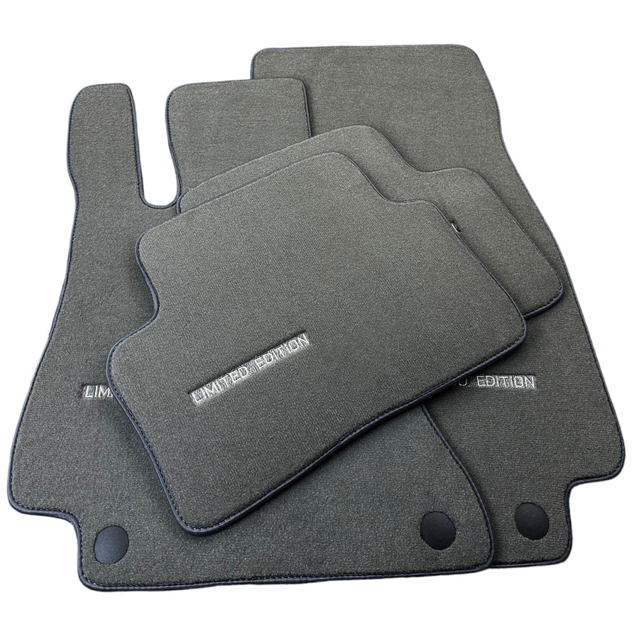 Gray Floor Mats For Mercedes Benz GLC-Class X253 SUV (2015-2019) | Limited Edition - AutoWin