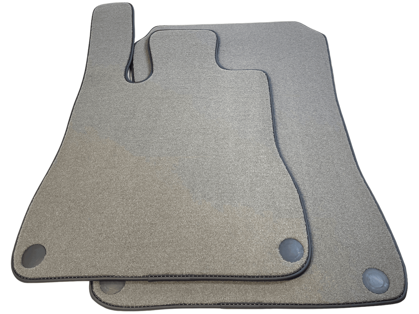 Gray Floor Mats For Mercedes-Benz SL R231 2012–2020 Black Trim - AutoWin