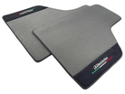 Gray Floor Mats Lamborghini Diablo 1990-2001 Alcantara Leather - AutoWin