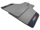 Gray Floor Mats Lamborghini Diablo 1990-2001 Alcantara Leather - AutoWin