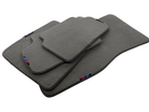 Gray Red Floor Mats For BMW 2 Series F22 With M Package AutoWin Brand - AutoWin