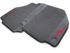 Leather Floor Mats For Ferrari 458 Italia 2009-2015 With Carbon Fiber - AutoWin