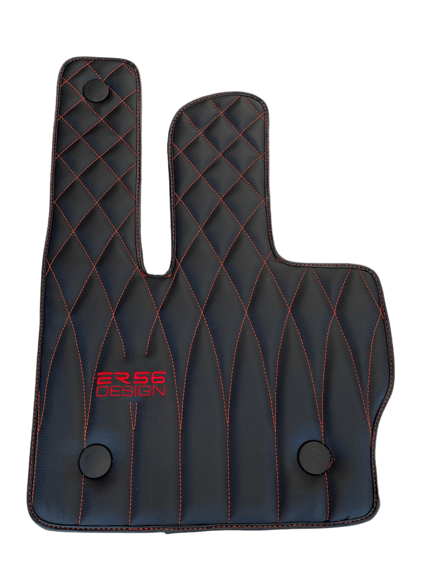 Leather Floor Mats For Mercedes-Benz G Class 1990–2018 W463 ER56 Design - AutoWin