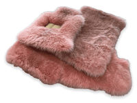 Pink Sheepskin Floor Mats For Rolls Royce Phantom Drophead Coupe 2007–2016 Er56 Design Brand - AutoWin