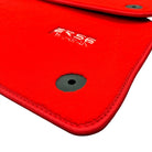 Red Floor Mats for Audi A3 - Convertible (2008-2013) | ER56 Design - AutoWin