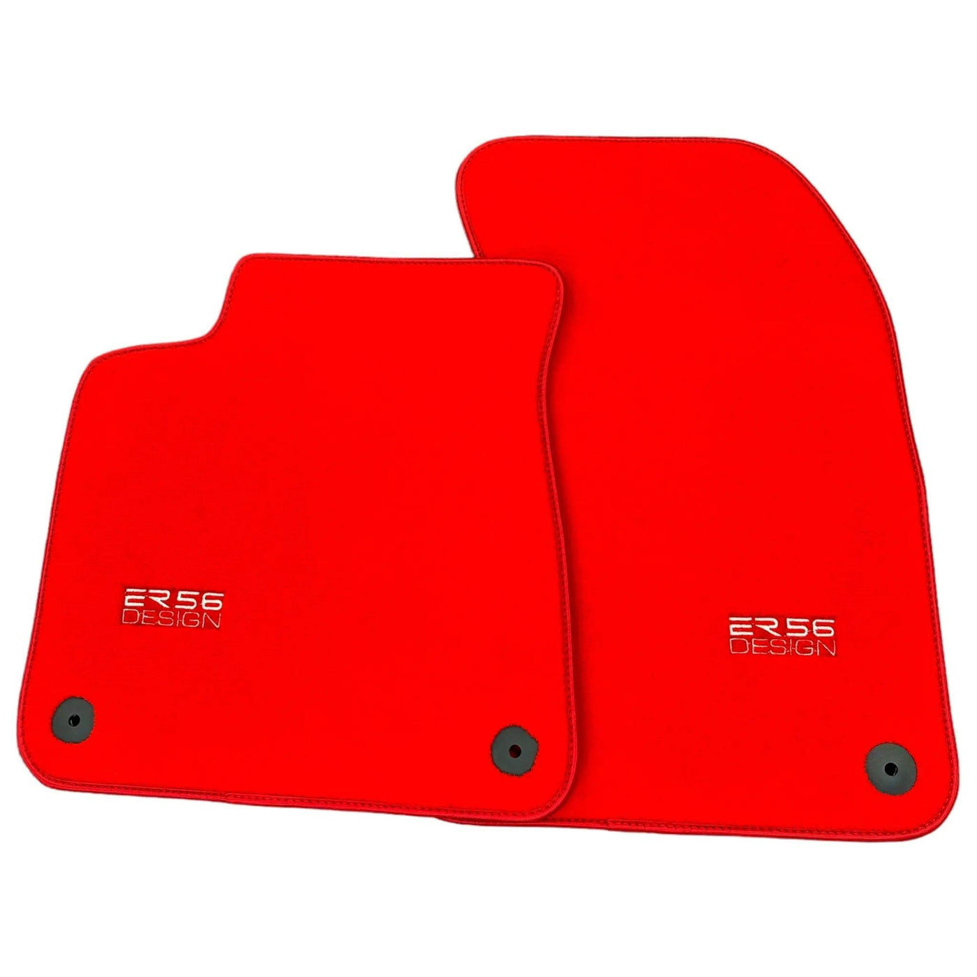 Red Floor Mats for Audi A5 - F53 Coupe (2020-2023) | ER56 Design - AutoWin