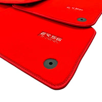 Red Floor Mats for Audi A6 - C6 Allroad Quattro Facelift (2008-2011) | ER56 Design - AutoWin