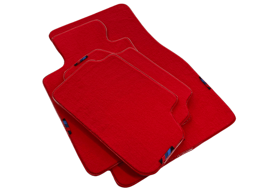 Red Floor Mats For BMW 6 Series F06 Gran Coupe With M Package AutoWin Brand - AutoWin