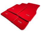 Red Floor Mats For BMW 6 Series F12 - ER56 Design Brand - AutoWin