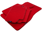 Red Floor Mats For BMW 7 Series E66 With M Package AutoWin Brand - AutoWin