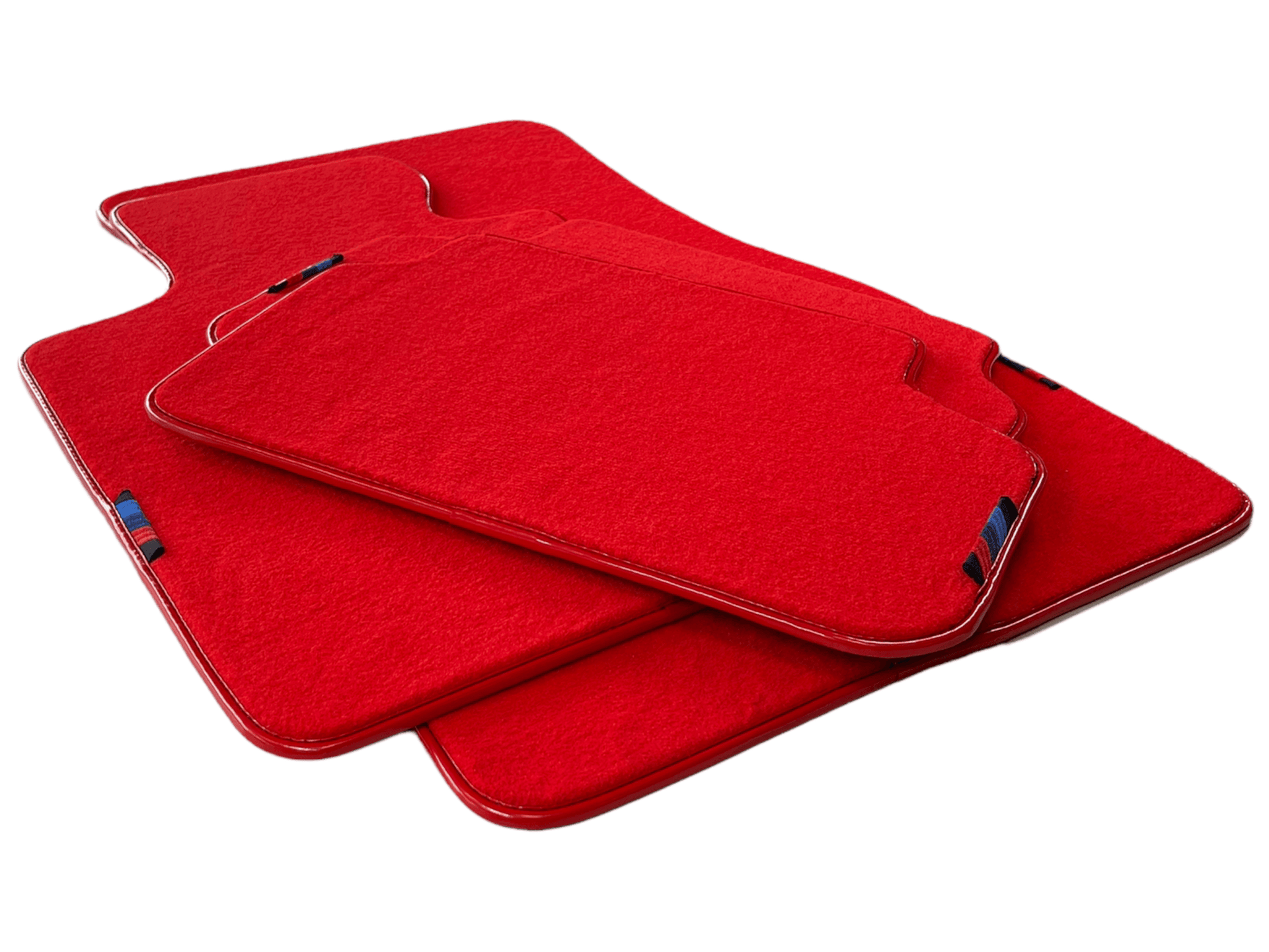 Red Floor Mats For BMW X2 Series F39 With M Package - AutoWin