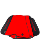 Red Floor Mats For Ferrari 812 Superfast With Alcantara Leather - AutoWin