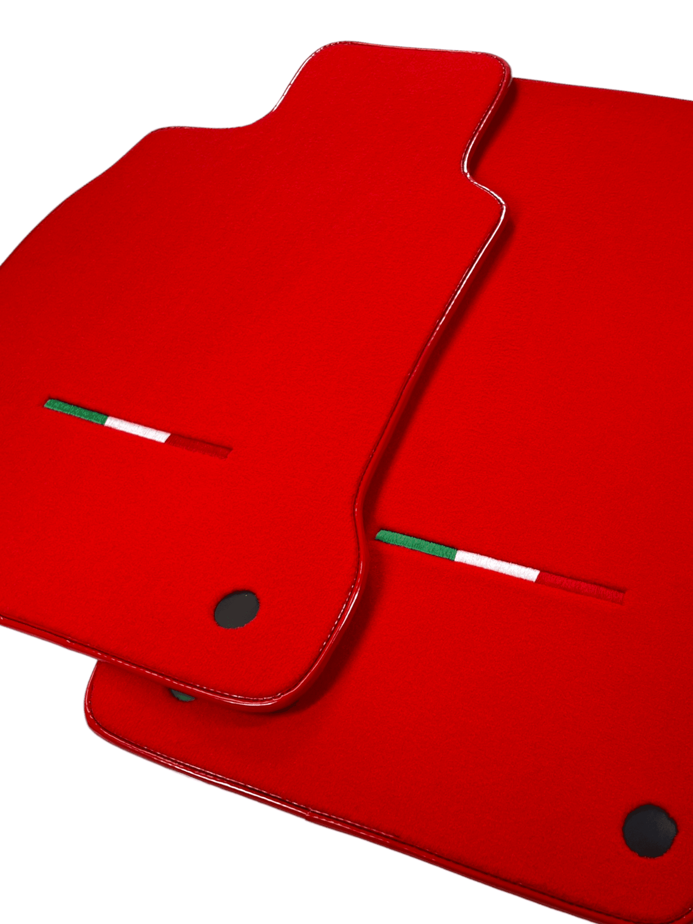 Red Floor Mats For Maserati Quattroporte IT Edition - AutoWin