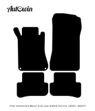 Red Floor Mats For Mercedes Benz C-Class S203 Estate (2001-2007) | Limited Edition - AutoWin