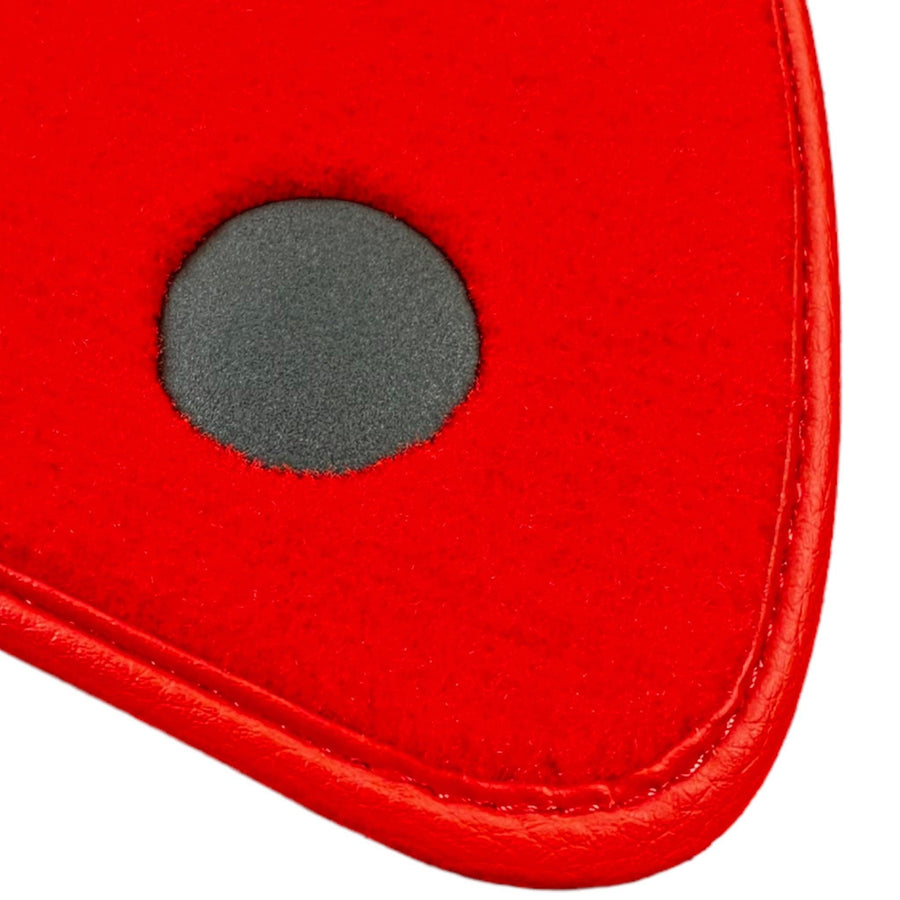 Red Floor Mats For Mercedes Benz C-Class S205 Wagon (2014-2018) Hybrid | Limited Edition - AutoWin