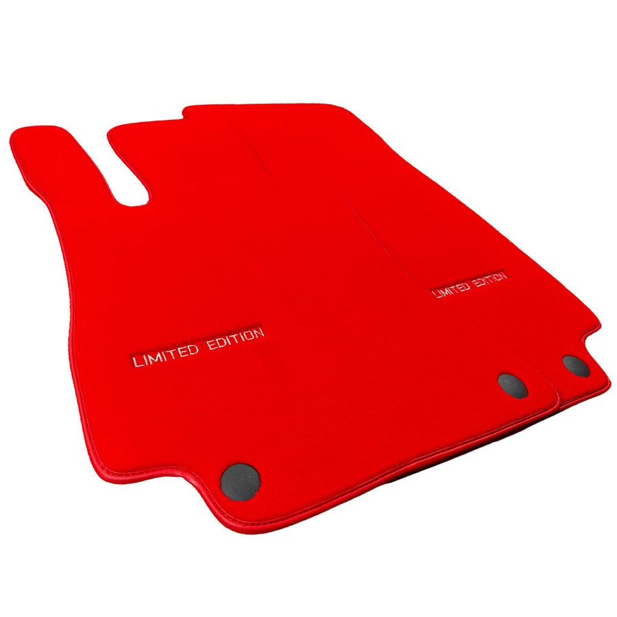 Red Floor Mats For Mercedes Benz E-Class S213 All Terrain (2017-2020) | Limited Edition - AutoWin