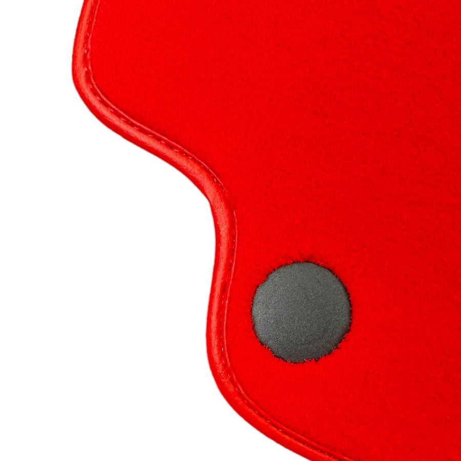 Red Floor Mats For Mercedes Benz E-Class W212 Sedan (2009-2013) | Limited Edition - AutoWin