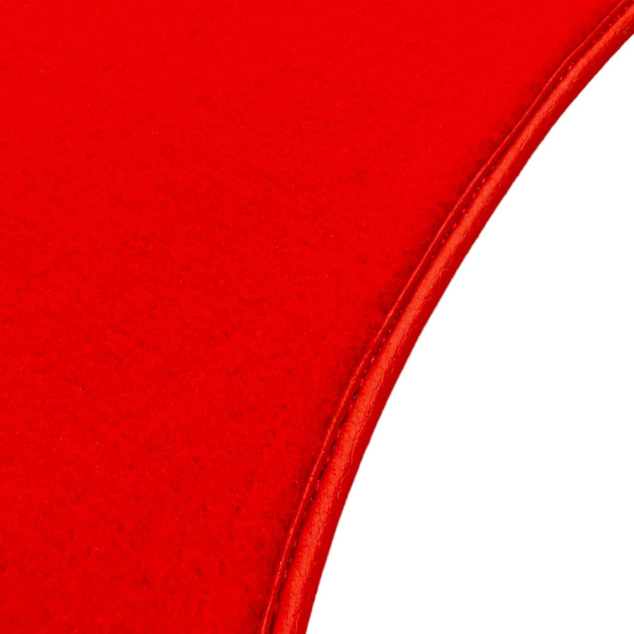 Red Floor Mats For Mercedes Benz E-Class W212 Sedan (2009-2013) | Limited Edition - AutoWin