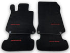 Red Floor Mats For Mercedes Benz GLE-Class V167 Allrounder - 5 Seats (2019-2023) | Limited Edition - AutoWin