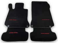 Red Floor Mats For Mercedes Benz GLK-Class X204 (2012-2015) | Limited Edition - AutoWin