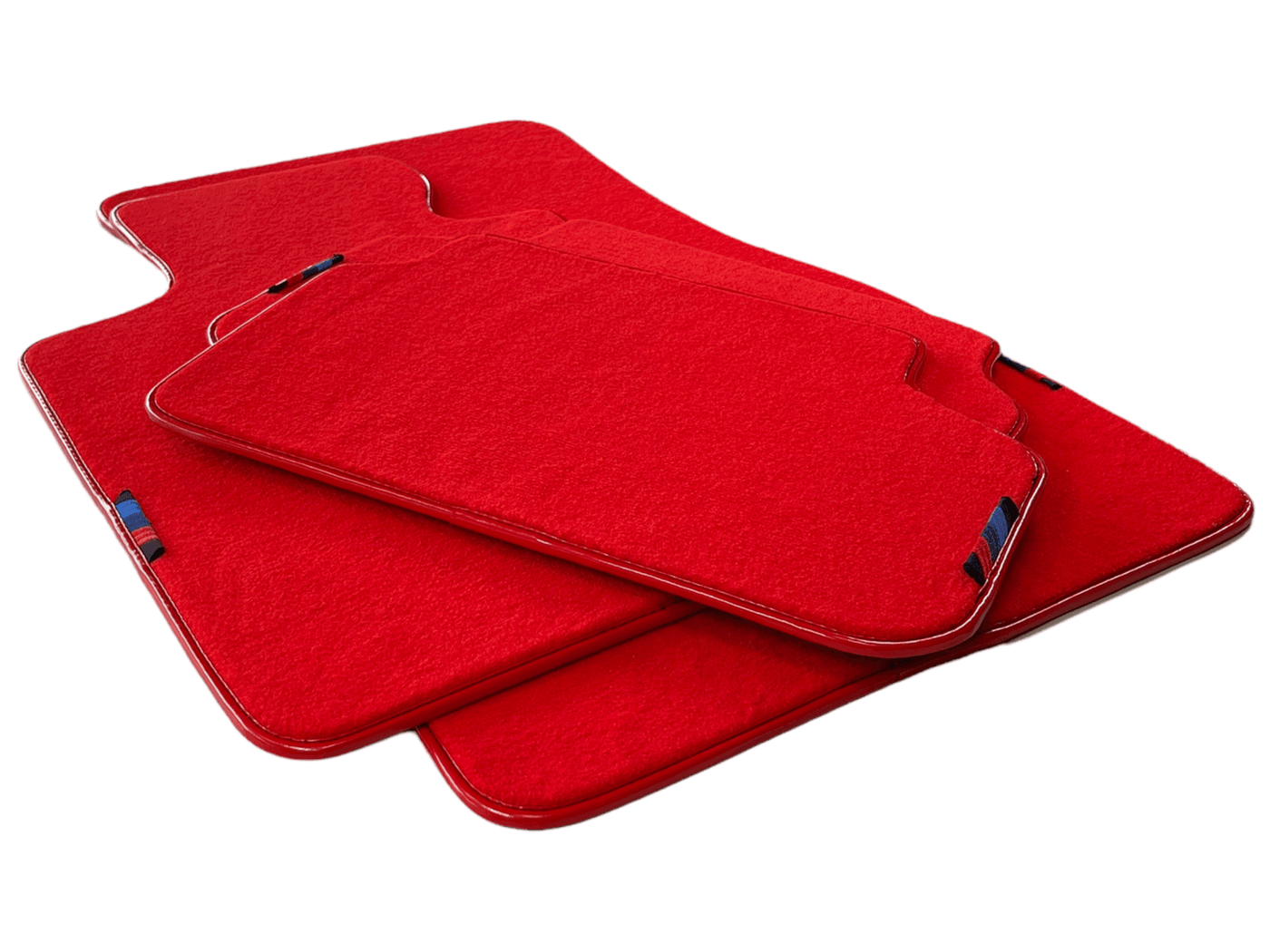 Red Mats For BMW 3 Series E30 2-doors Coupe With M Package AutoWin Brand - AutoWin