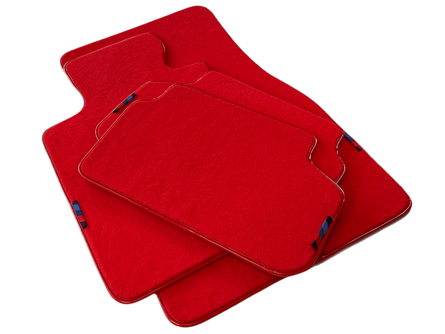 Red Mats For BMW 4 Series G26 Gran Coupe With M Package AutoWin Brand - AutoWin