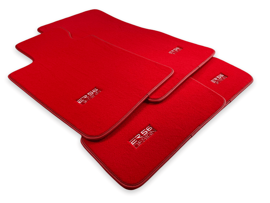 Red Mats For BMW 6 Series E24 Coupe - ER56 Design Brand - AutoWin