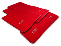 Red Mats For BMW 6 Series E64 Convertible - ER56 Design Brand - AutoWin