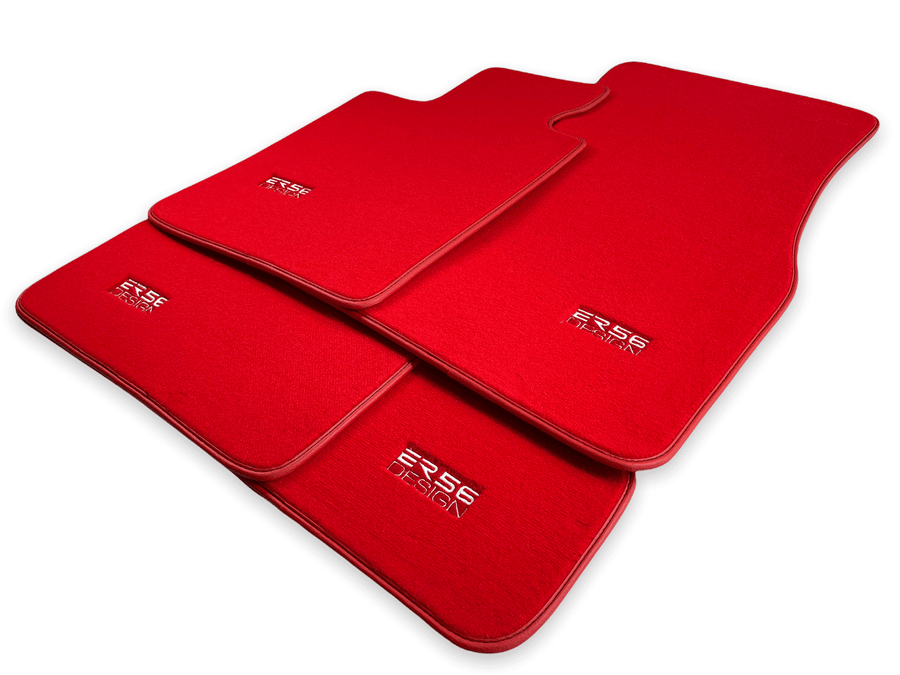 Red Mats For BMW M5 E28 - ER56 Design Brand - AutoWin