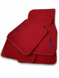 Red Mats For BMW M5 E60 With M Package - AutoWin