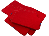 Red Mats For BMW M6 E64 Convertible With M Package AutoWin Brand - AutoWin