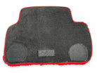 Red Sheepskin Floor Mats For Bentley Flying Spur (2013-2019) Er56 Design Brand - AutoWin