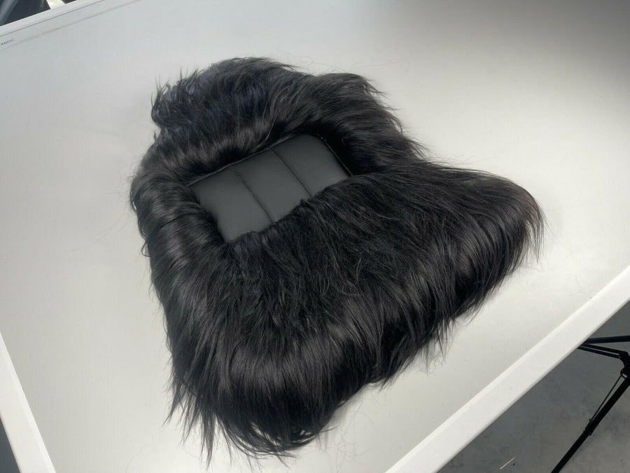 Sheepskin Floor Mats For Rolls Royce Phantom VIII (2017-2024) ER56 Design Brand - AutoWin