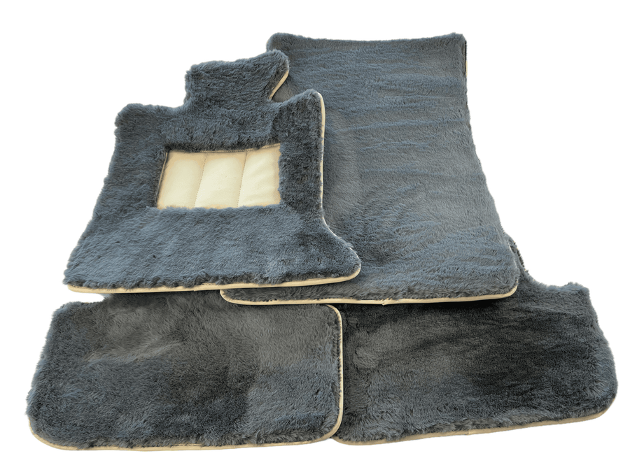 Sheepskin Floor Mats For Rolls Royce Phantom Drophead Coupe 2007–2016 Er56 Design Brand - AutoWin